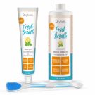 OxyFresh Anti Gaatjes kit - Fluoride Mondwater, Fluoride tandpasta en Tongschraper